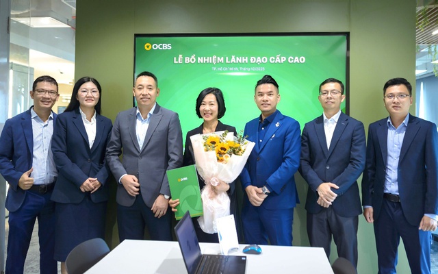 OCBS bổ nhiệm Phó Tổng Giám Đốc, nữ lãnh đạo thân quen trong giới tài chính