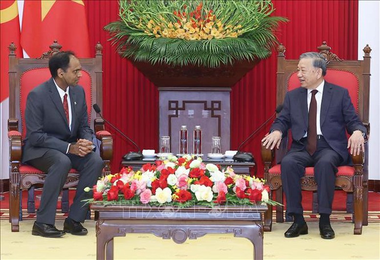 Tổng Bí thư Tô Lâm tiếp Chủ tịch Tập đoàn Marvell toàn cầu