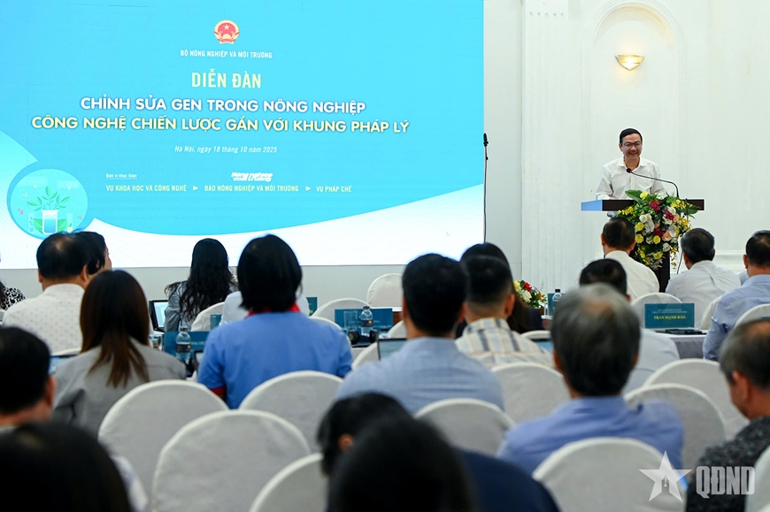 Công nghệ chỉnh sửa gen mở ra cơ hội lớn trong sản xuất nông nghiệp