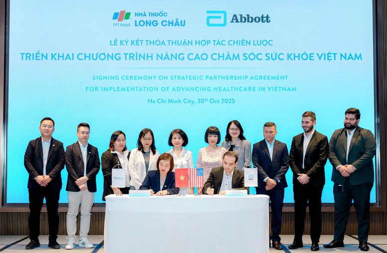 Abbott cùng FPT Long Châu triển khai hợp tác chiến lược toàn diện “Nâng cao chăm sóc sức khỏe Việt Nam”