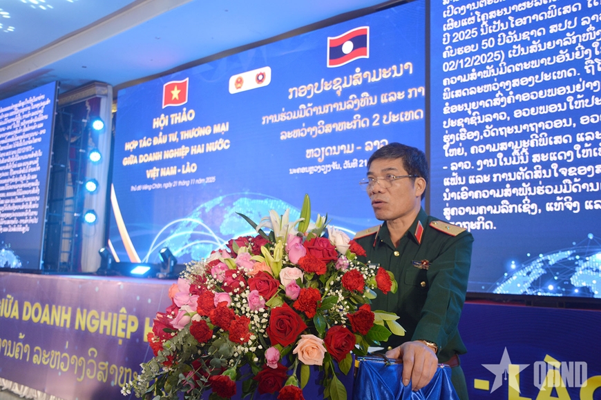 Tăng cường kết nối doanh nghiệp, thúc đẩy giao thương Việt Nam-Lào