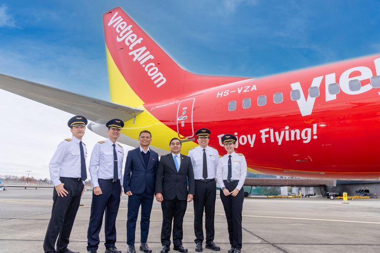 Vietjet tiếp nhận tàu bay Boeing đầu tiên, đẩy mạnh đồng bộ đội bay tại Thái Lan