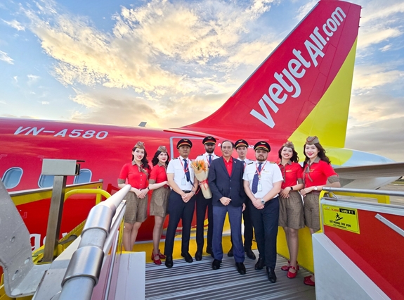 Vietjet đón 22 tàu bay mới trong dịp Noel, tiếp tục bứt phá với đội tàu bay hàng đầu khu vực