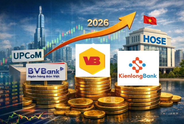 Nhóm cổ phiếu ngân hàng UPCoM lên kế hoạch chuyển sàn HoSE từ 2026