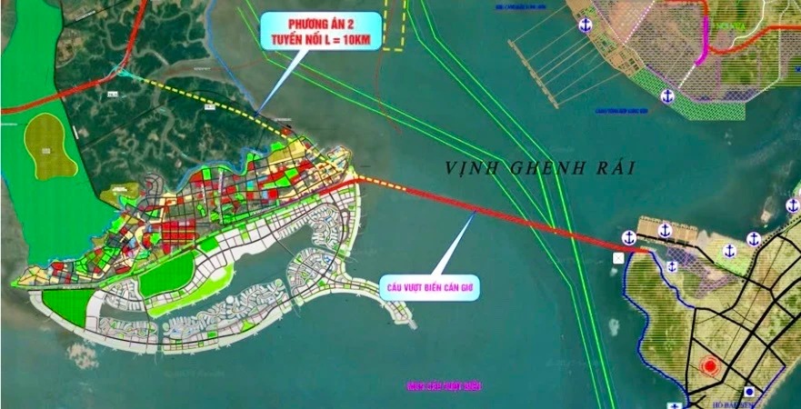 Hơn 100.000 tỉ đồng để đầu tư đường và cầu vượt biển Cần Giờ