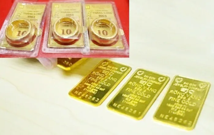 Giá vàng hôm nay (chiều 9-12): Ồ ạt giảm