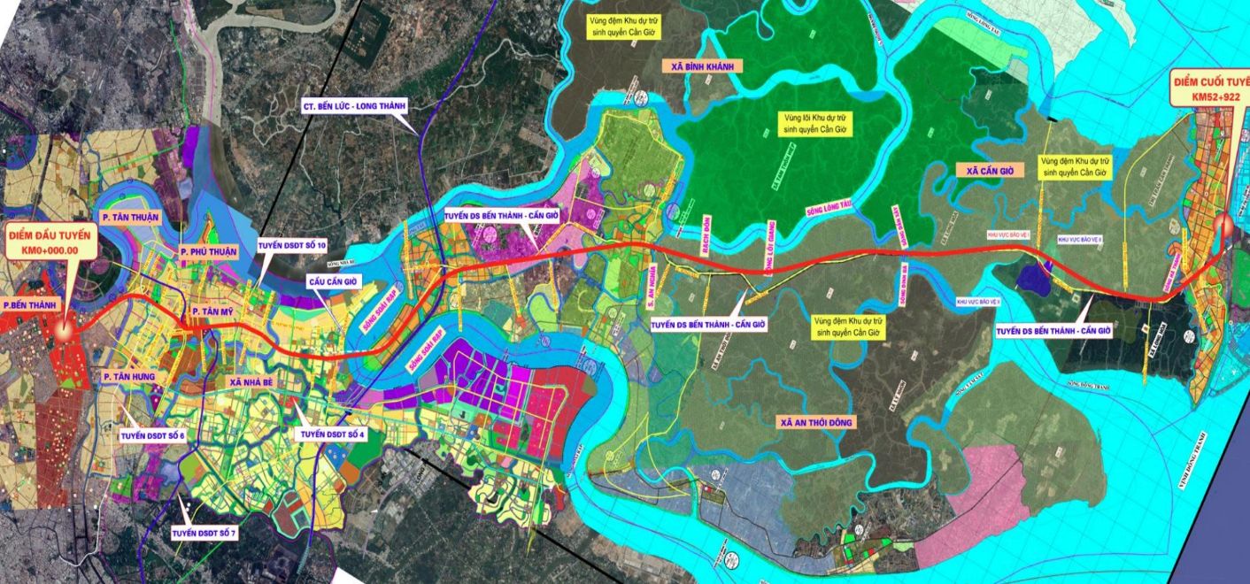 TPHCM thống nhất chủ trương đầu tư metro Bến Thành – Cần Giờ