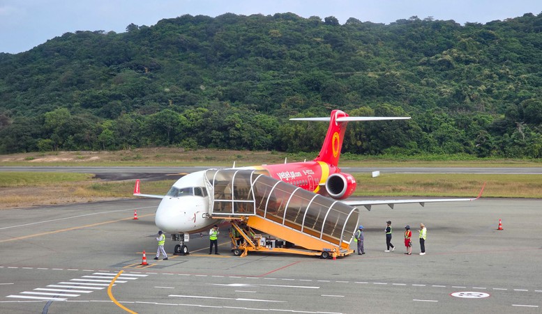 Từ ngày 17/12, Vietjet tăng gấp đôi chuyến bay đến Côn Đảo