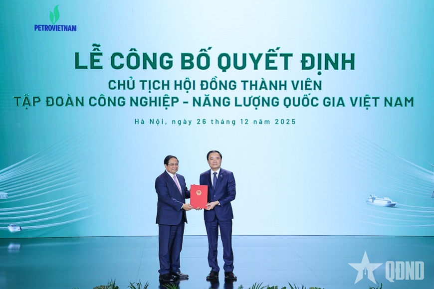 Ông Lê Ngọc Sơn được bổ nhiệm làm Chủ tịch Hội đồng thành viên Petrovietnam