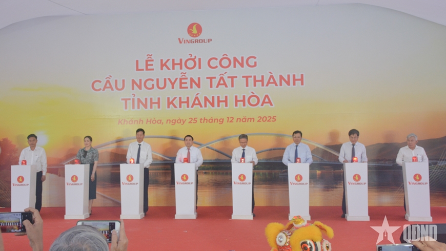Khánh Hòa khởi công cầu Nguyễn Tất Thành