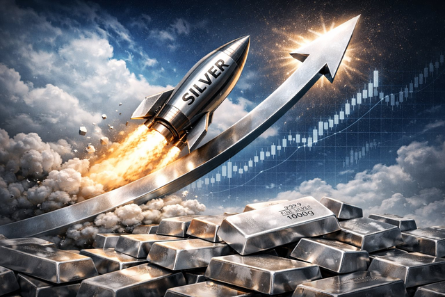 Bạc “tăng như tên lửa”, vượt loạt “big tech” trở thành tài sản lớn thứ 2 thế giới