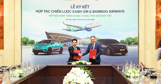Xanh SM bắt tay với Bamboo Airways của FLC