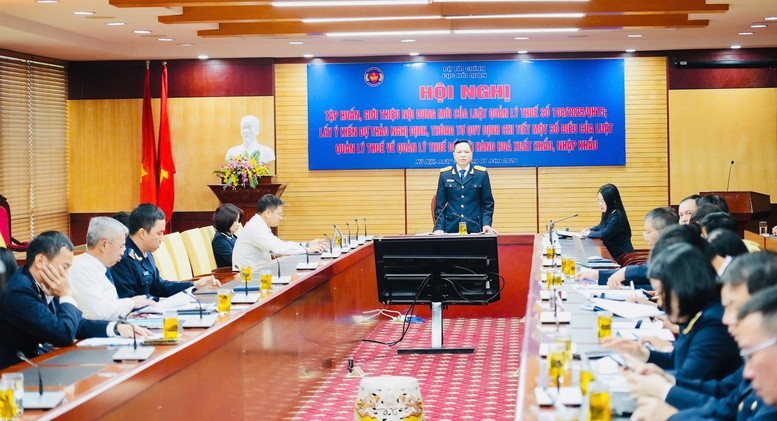 Lấy ý kiến dự thảo nghị định, thông tư hướng dẫn quản lý thuế hàng hóa xuất nhập khẩu