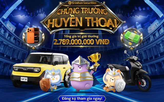 Chứng Trường Huyền Thoại 2026 – Giải đấu chứng khoán quy mô lớn với tổng thưởng đến 2,8 tỷ đồng