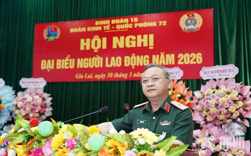 Đoàn Kinh tế – Quốc phòng 72 (Binh đoàn 15): Phấn đấu doanh thu năm 2026 đạt hơn 400 tỷ đồng