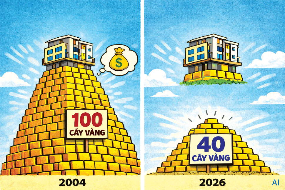 Vàng, tài sản và nghịch lý của giới làm thuê