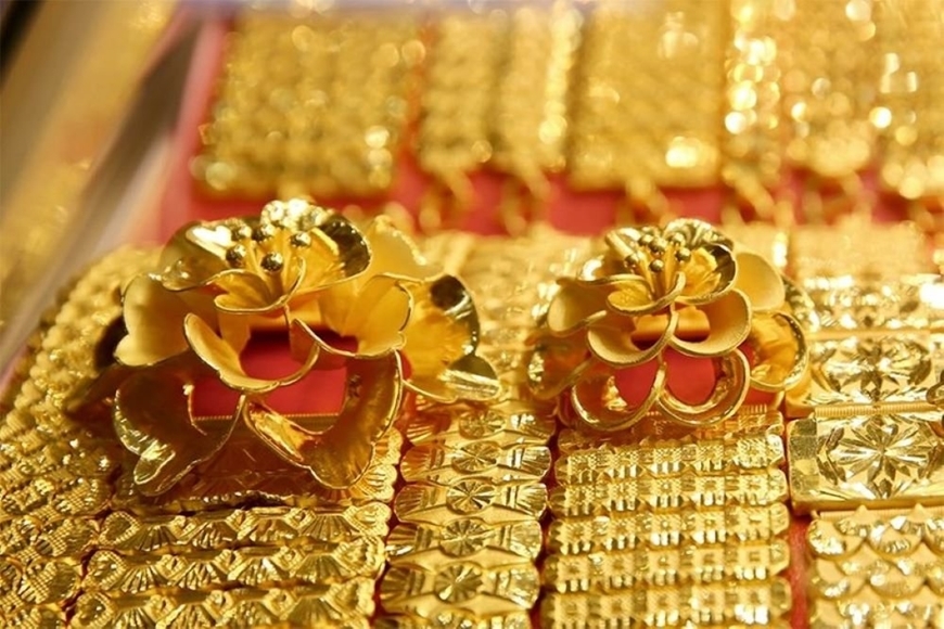 Trong tuần, giá vàng trong nước “bốc hơi” 10 triệu đồng/lượng