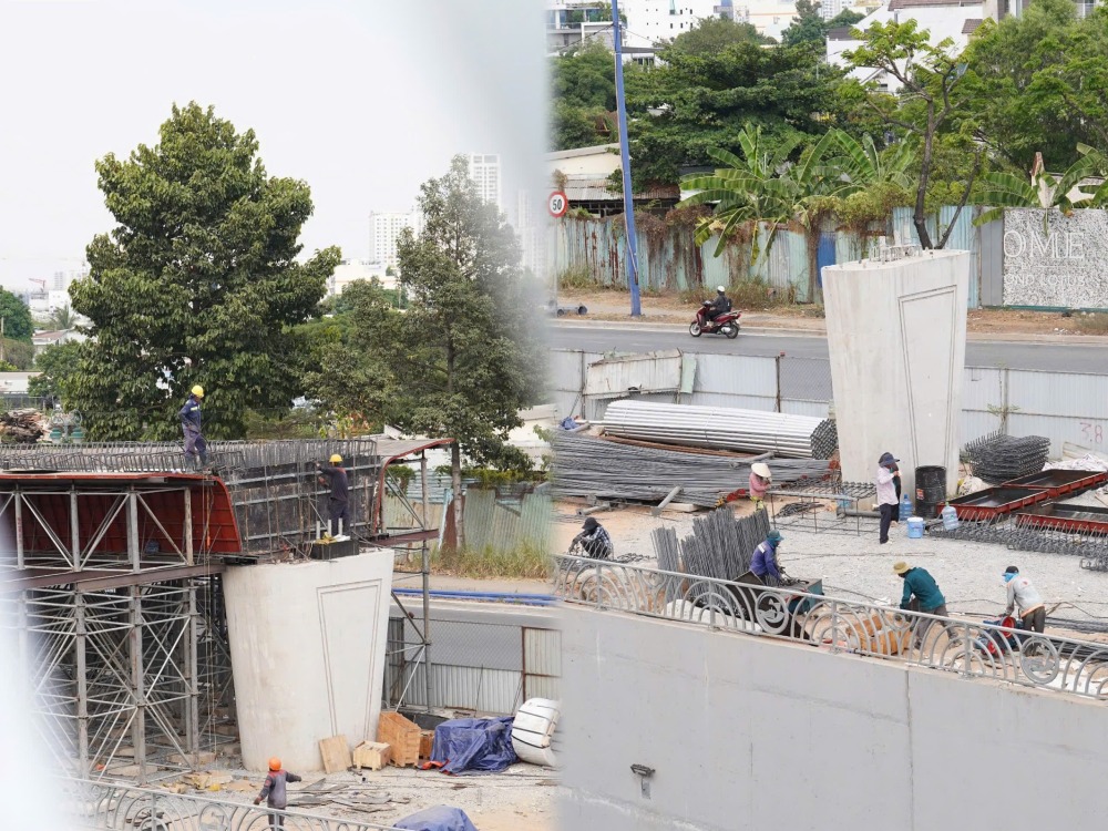 Nút giao An Phú hoàn thiện thêm một hạng mục quan trọng trước 30-4