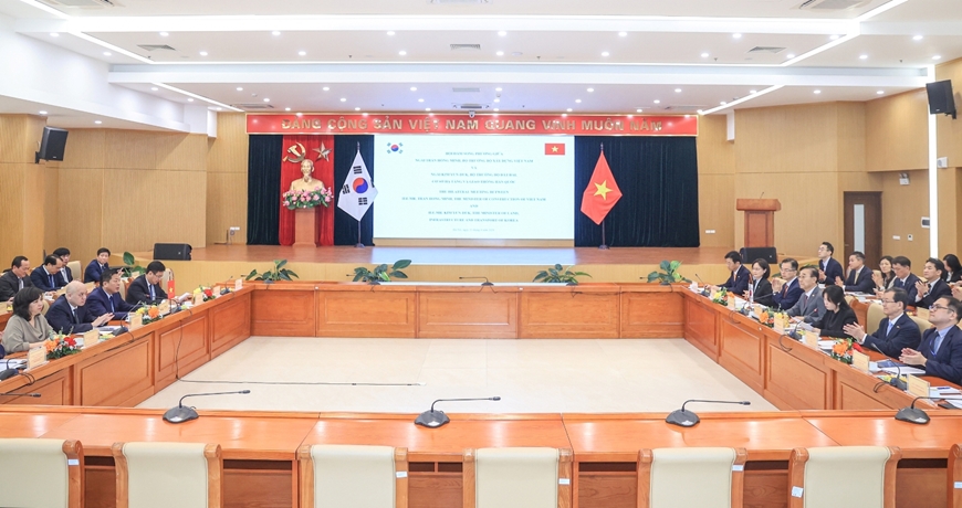 Đề xuất thành lập Ban hợp tác cơ sở hạ tầng và công nghệ Việt Nam – Hàn Quốc