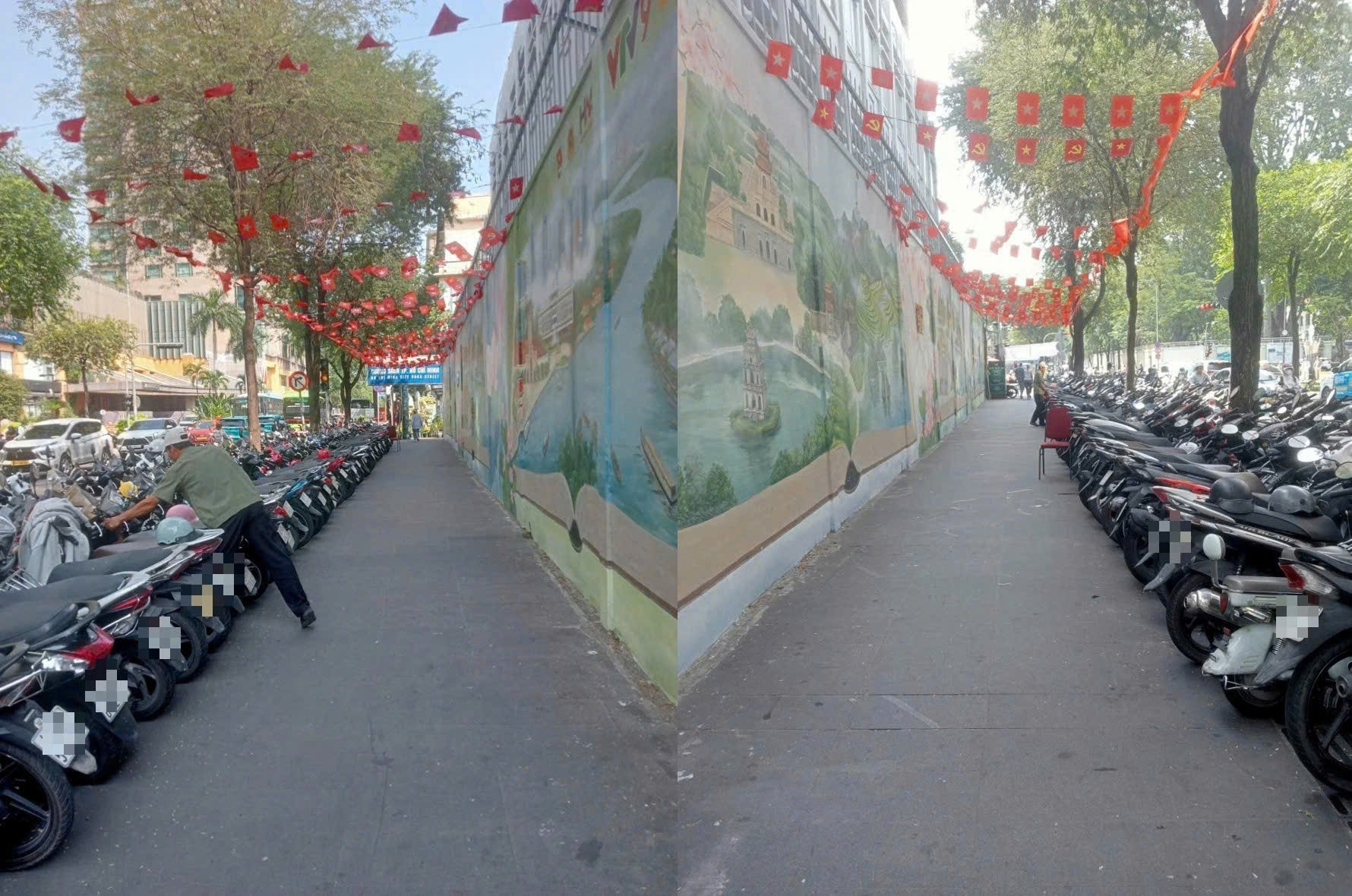 Đề xuất dẹp bãi giữ xe Đường sách trên vỉa hè, đơn vị vận hành muốn giữ lại