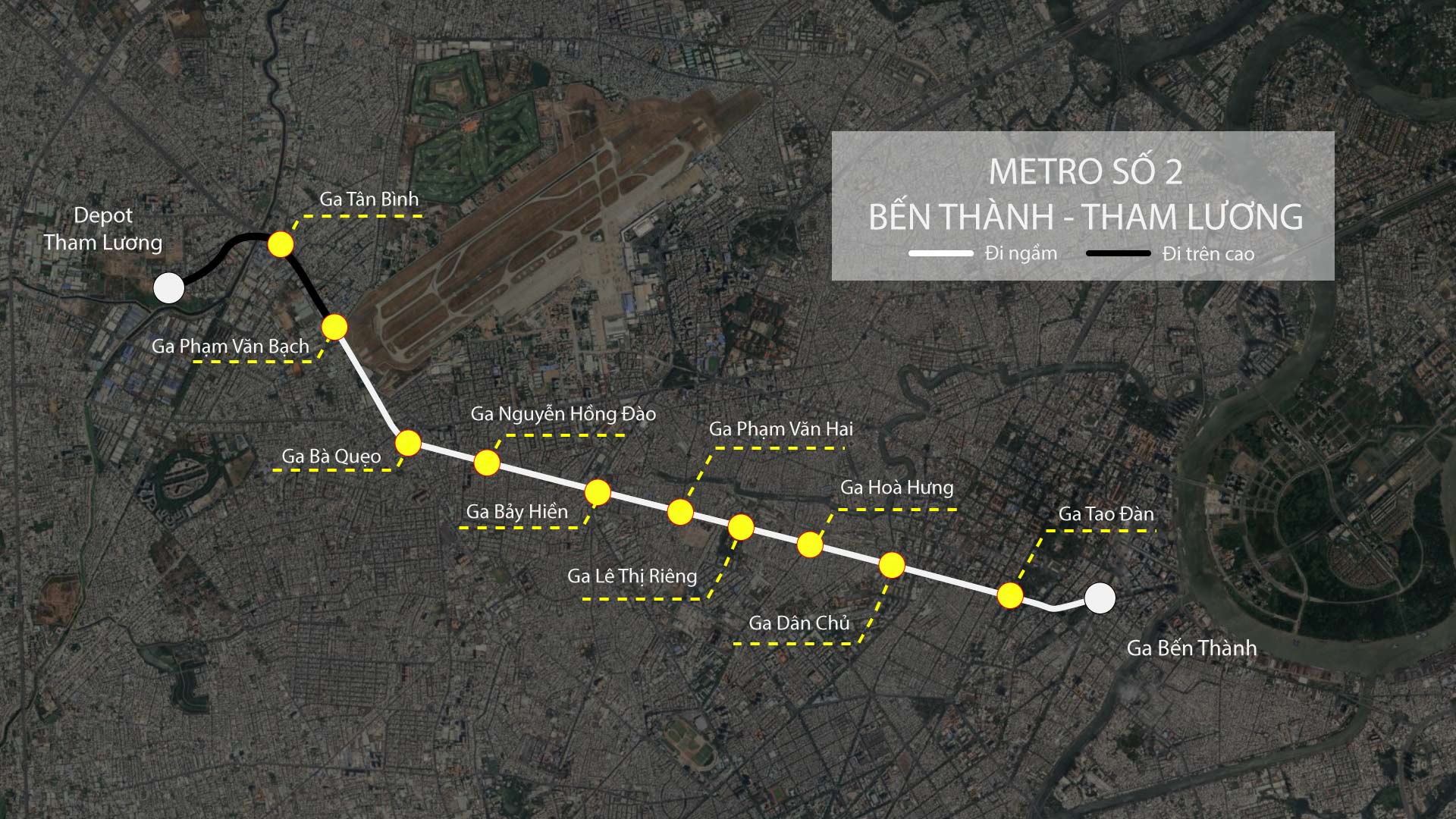 TPHCM đóng nút giao ở đường Trường Chinh để thi công metro số 2