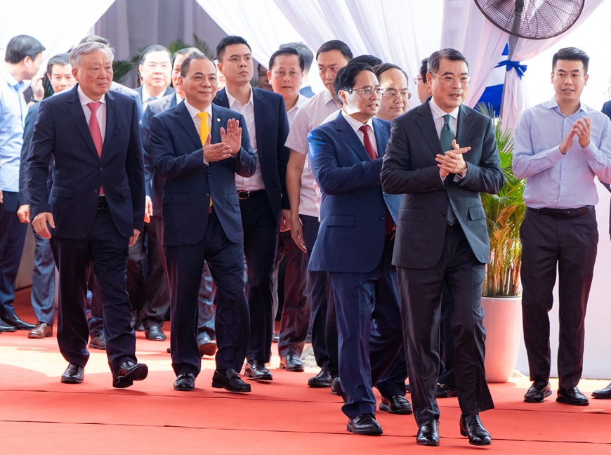 Thủ tướng Lê Minh Hưng dự lễ khởi công dự án đường sắt tốc độ cao Hà Nội – Quảng Ninh