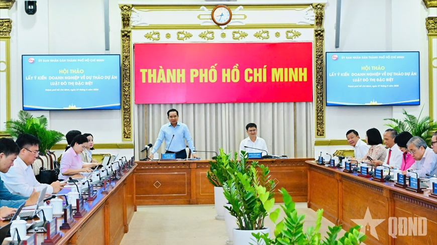 TP Hồ Chí Minh: Doanh nghiệp đóng góp ý kiến vào dự thảo Luật Đô thị đặc biệt