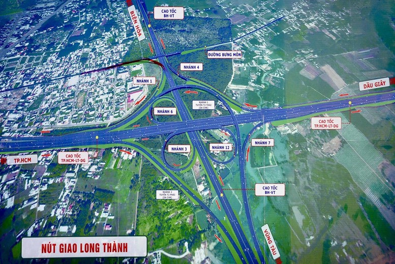 Thông toàn bộ nút giao Long Thành cuối tháng 5, giảm cảnh xe chạy vòng quốc lộ 51