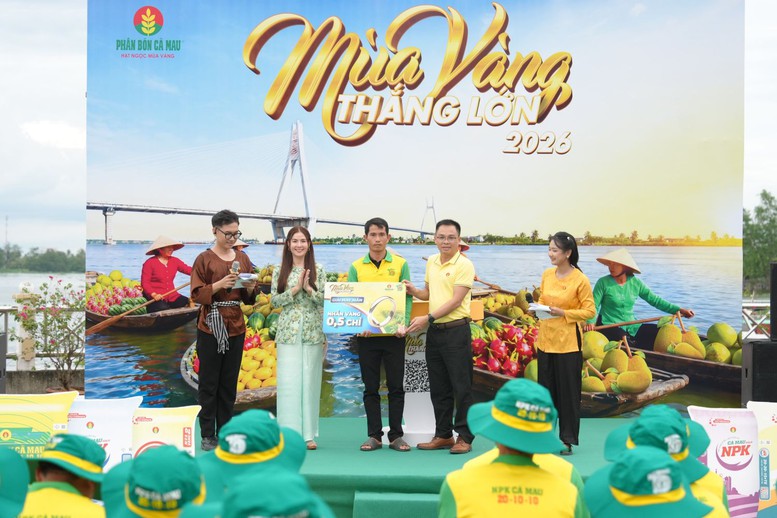 Hành trình lan toả niềm vui cho bà con nông dân ĐBSCL của ‘Mùa vàng thắng lớn 2026’