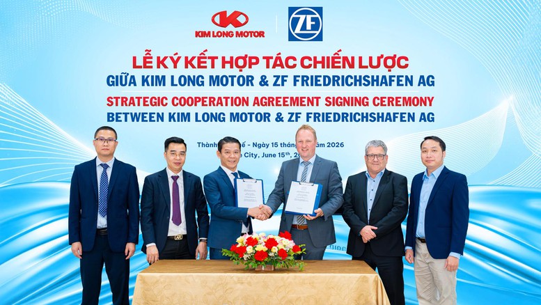 Kim Long Motor hợp tác ZF Group, đẩy mạnh xuất khẩu ô tô thương hiệu Việt