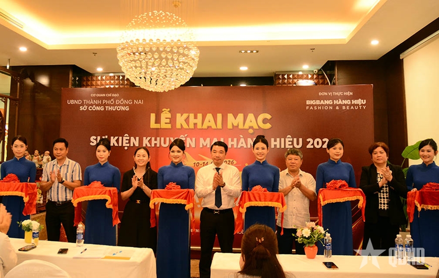 Khai mạc sự kiện khuyến mại hàng hiệu – Đồng Nai Mega Sale 2026