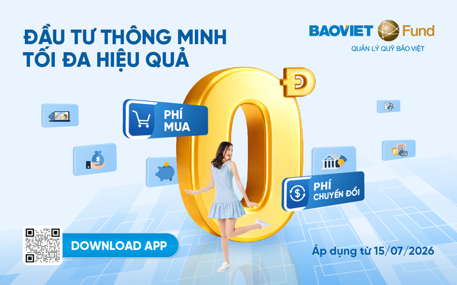 Baoviet Fund miễn phí mua và chuyển đổi quỹ: Bước đi mới gia tăng lợi ích cho nhà đầu tư