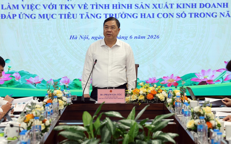 Phó Thủ tướng Thường trực Phạm Gia Túc làm việc với TKV về thúc đẩy tăng trưởng hai con số