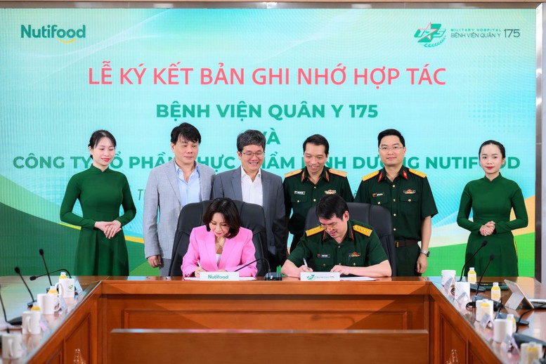 Nutifood và Bệnh viện Quân y 175 hợp tác xây dựng nền tảng nghiên cứu khoa học cho các giải pháp dinh dưỡng Việt