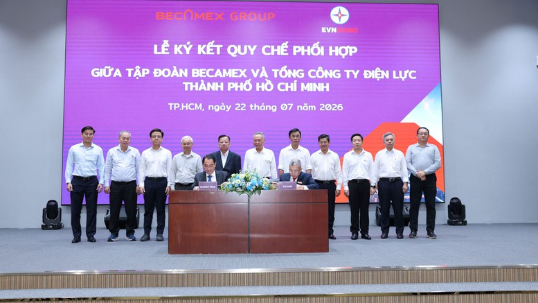 EVNHCMC và Becamex ký kết Quy chế phối hợp trong công tác vận hành, đầu tư phát triển lưới điện