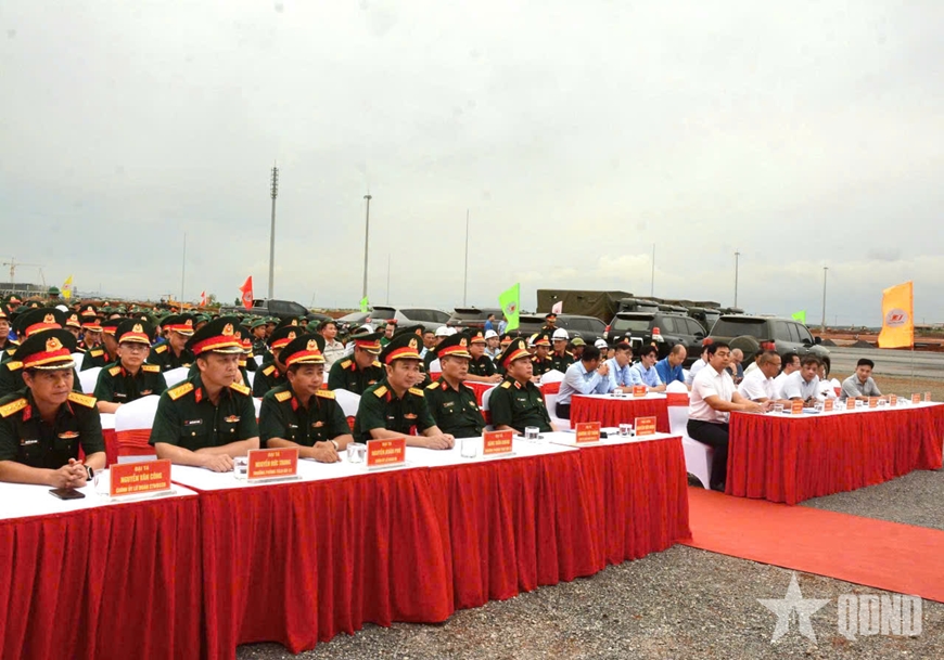 Binh đoàn 12: Phát động thi đua “Về đích” tại Dự án xây dựng Cảng hàng không quốc tế Long Thành