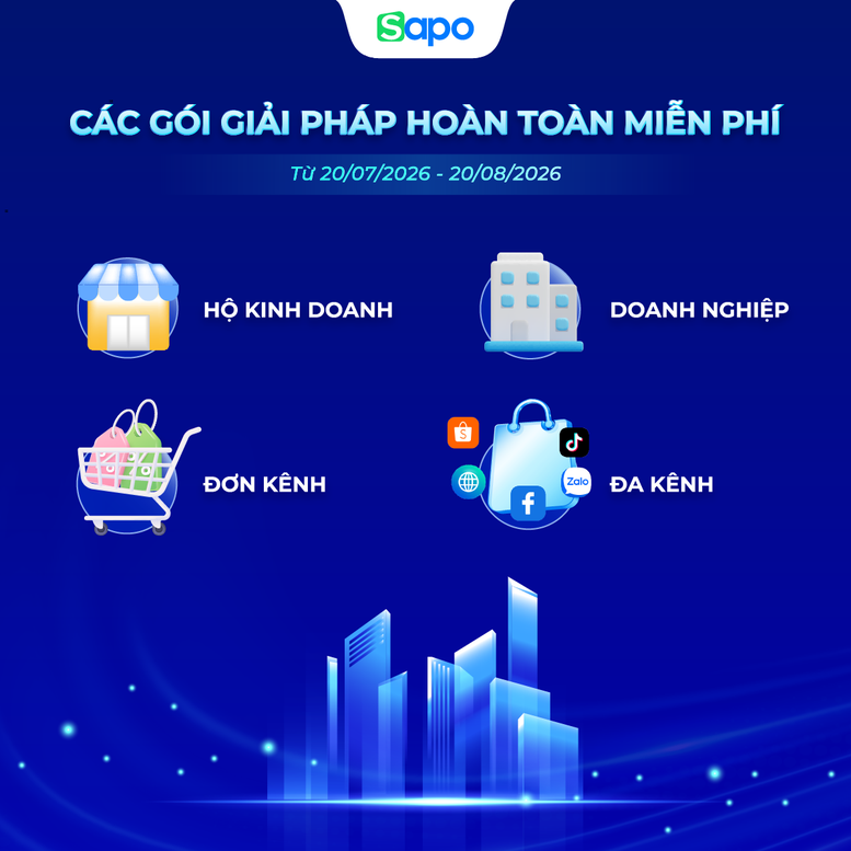 Sapo triển khai gói hỗ trợ miễn phí quản lý bán hàng, hóa đơn điện tử và kế toán