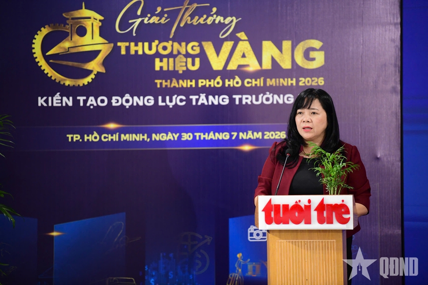 Phát động Giải thưởng Thương hiệu Vàng TP Hồ Chí Minh 2026