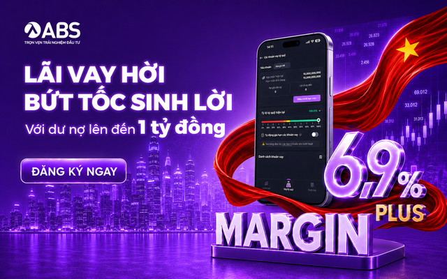 Chứng khoán An Bình hưởng ứng xu hướng hạ lãi suất, triển khai Margin 6,9% Plus
