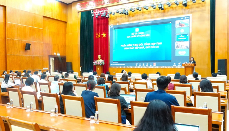 Bộ Tài chính đưa phần mềm theo dõi nhà, đất dôi dư vào sử dụng