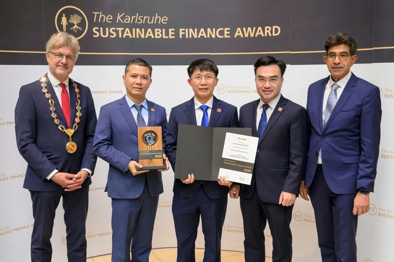 Cao tốc Hà Nội – Hải Phòng được vinh danh tại Giải thưởng Tài chính Bền vững Karlsruhe 2026