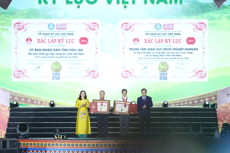 Lễ hội Sầu riêng Đắk Lắk năm 2026: Nhiều kỷ lục được xác lập