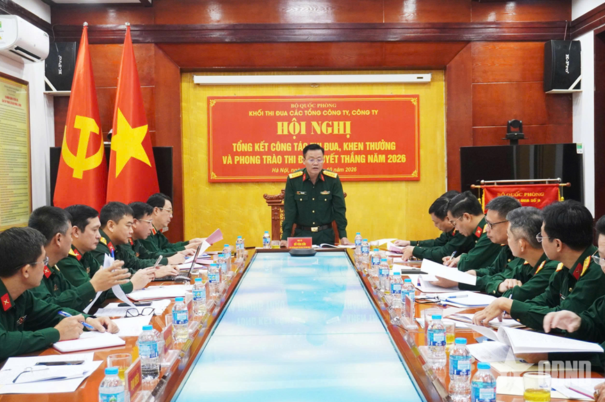 Khối thi đua số 9 Bộ Quốc phòng gắn thi đua với hiệu quả sản xuất, kinh doanh
