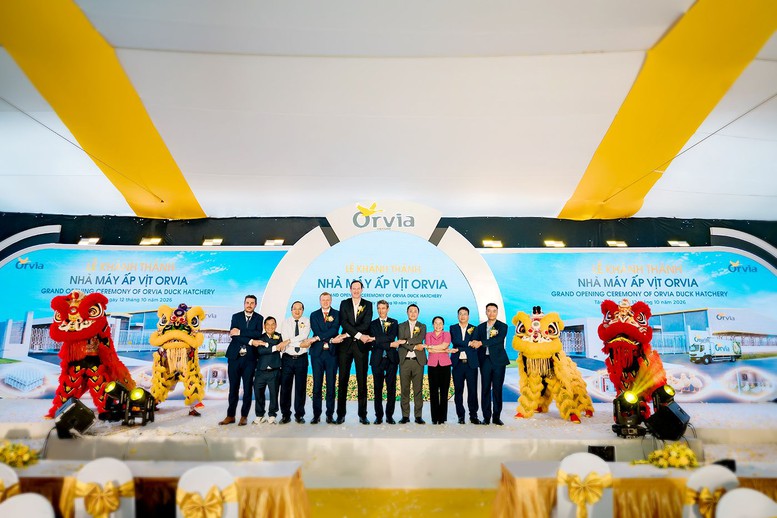 Orvia Việt Nam khánh thành nhà máy ấp vịt 10 triệu USD tại Tây Ninh, cung ứng 21 triệu con giống mỗi năm