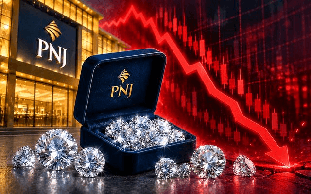15% PNJ đổi chủ trong một phiên: Khối ngoại “tháo chạy” gần 60 triệu cổ phiếu