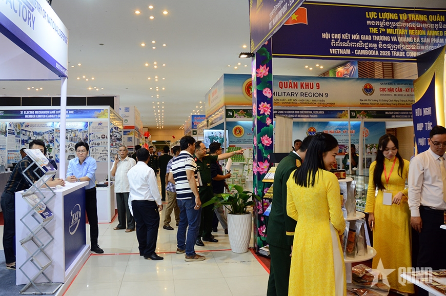 Hội chợ Videx Cambodia 2026 thu hút gần 10.000 lượt khách trong 3 ngày