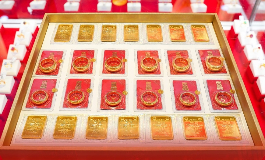 Giá vàng hôm nay (chiều 28-10): Tăng mạnh