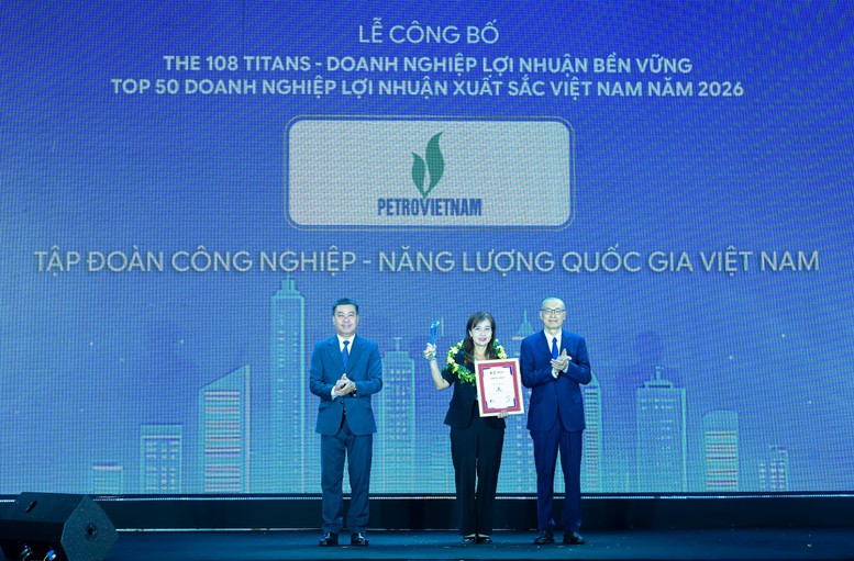 Petrovietnam lần thứ 7 dẫn đầu Top 500 doanh nghiệp lợi nhuận tốt nhất Việt Nam