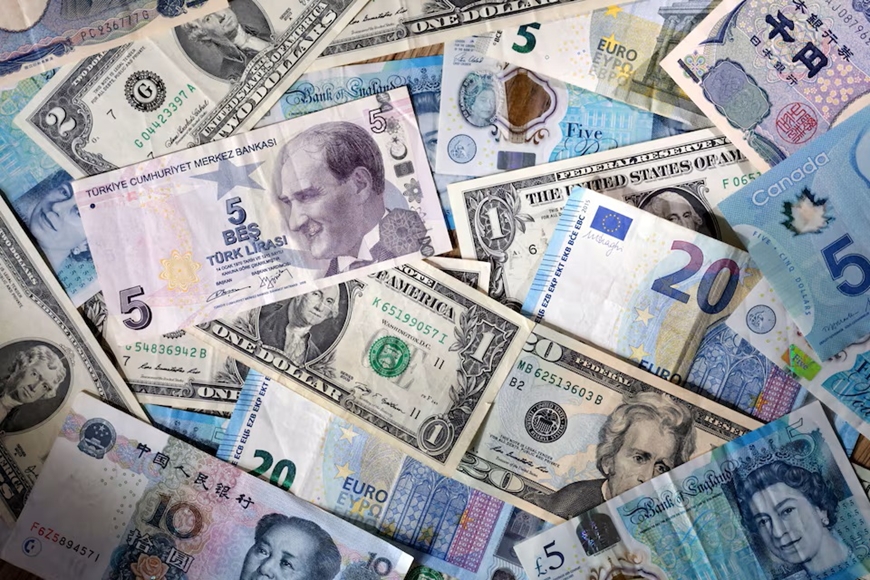 Đồng USD chịu sức ép từ lợi suất trái phiếu Mỹ giảm